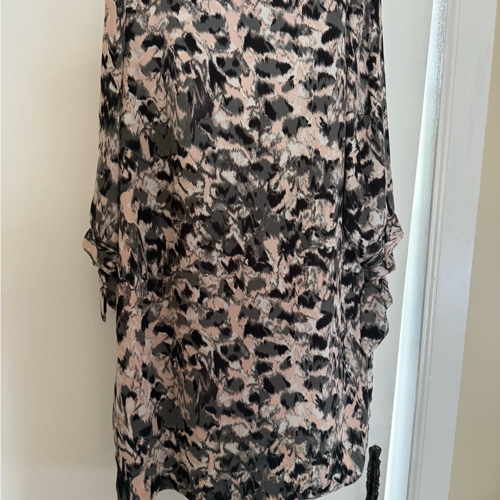 H&M Gray Midi Dress